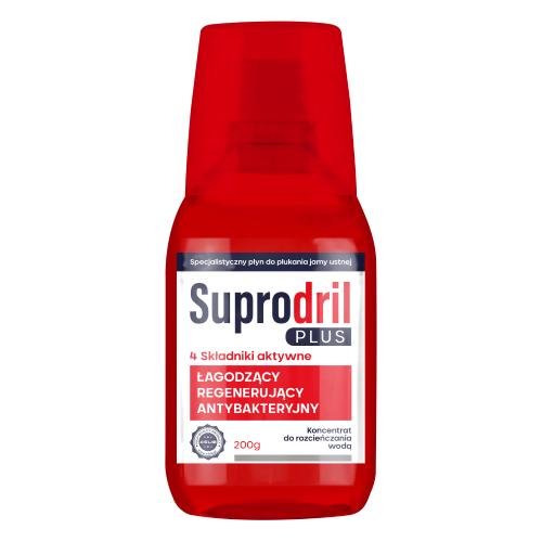Suprodril Plus Specjalistyczny płyn do płukania jamy ustnej, 200 g