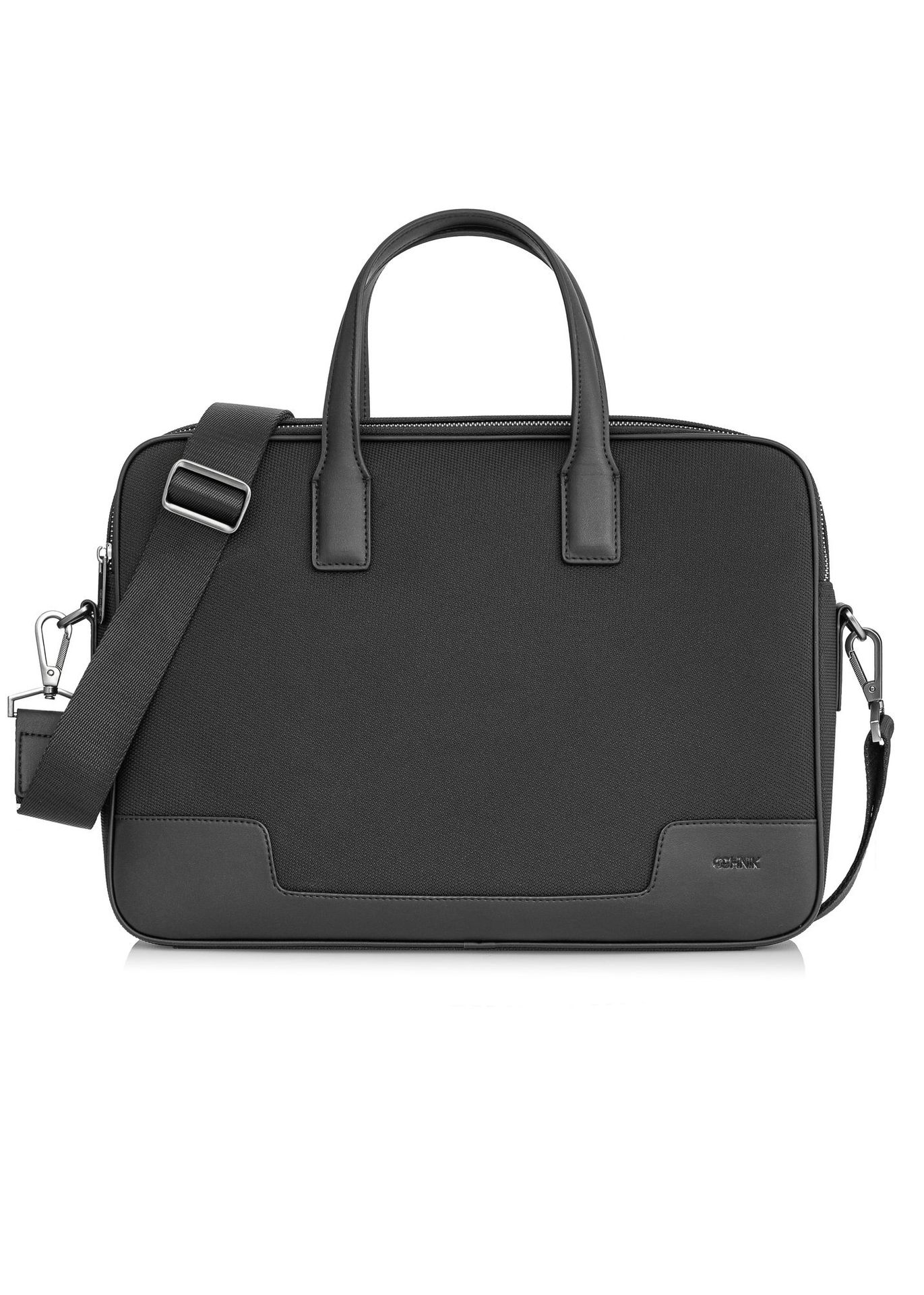 Czarna teczka męska