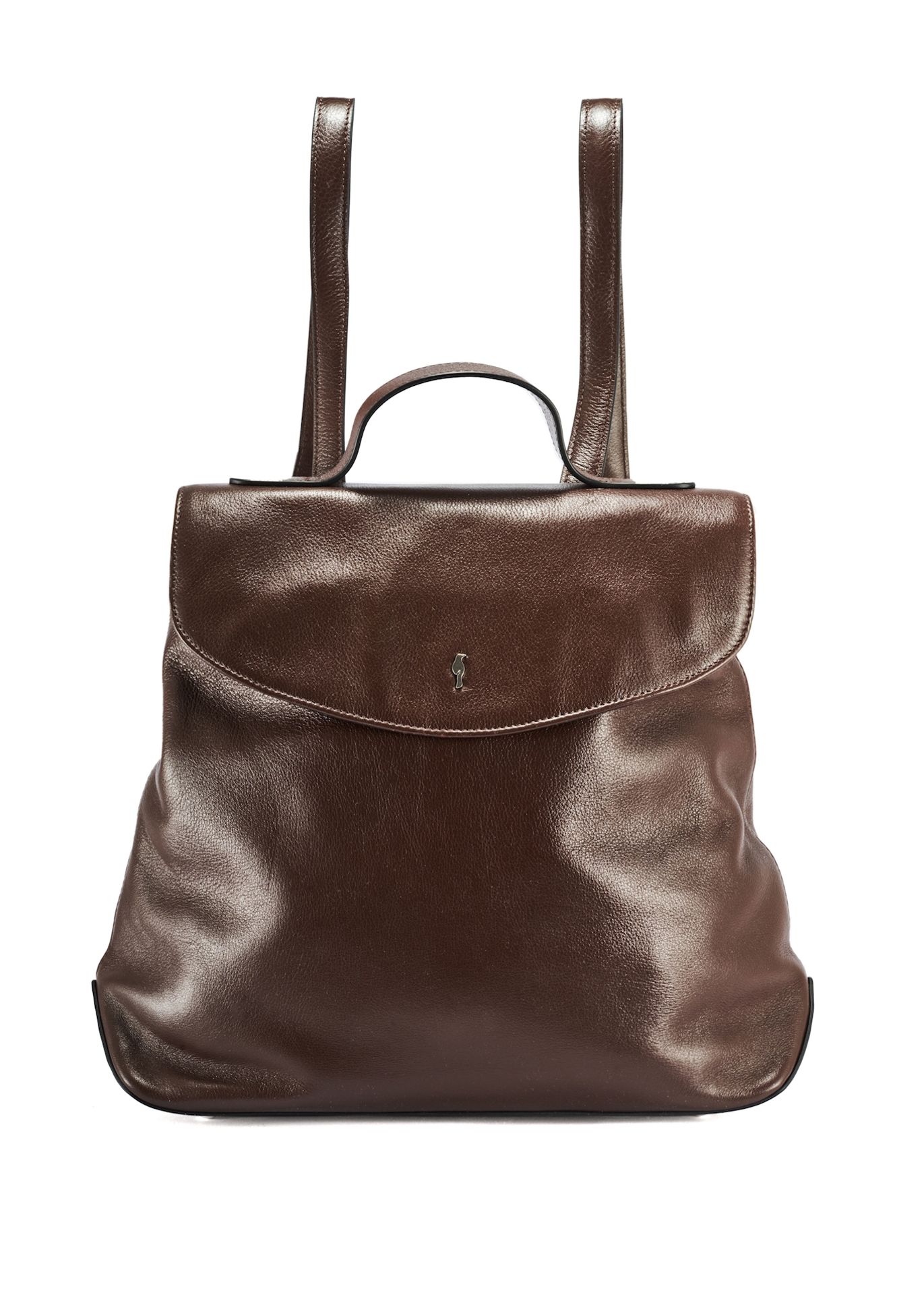 Brązowy plecak damski skórzany