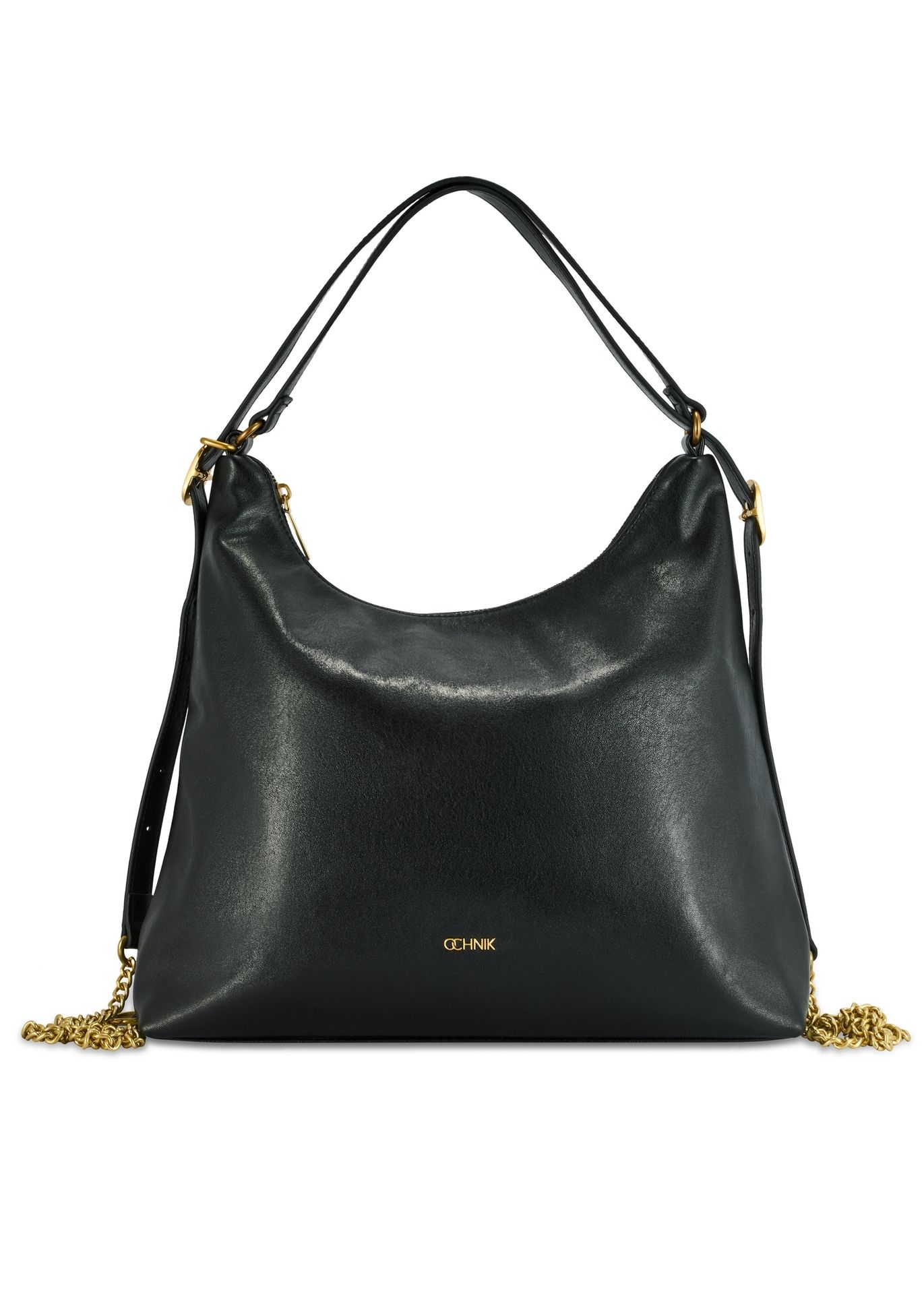 Czarna torebka damska shopper