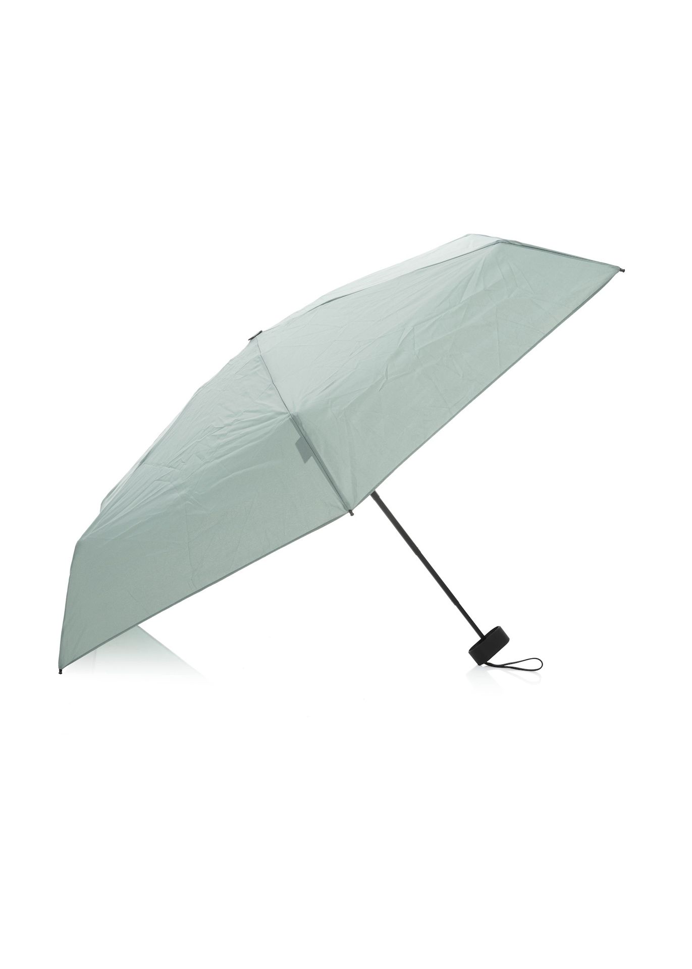 Parasol damski w kolorze miętowym z etui