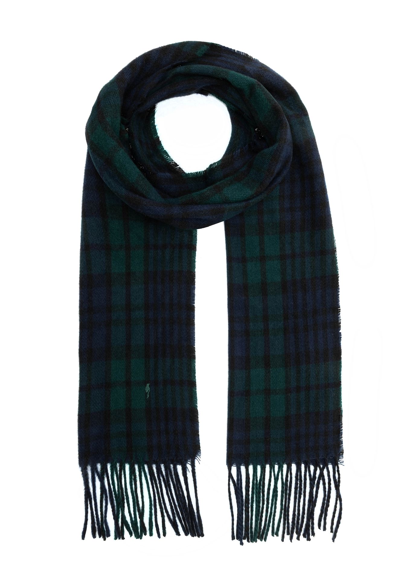 Szalik męski w kratę