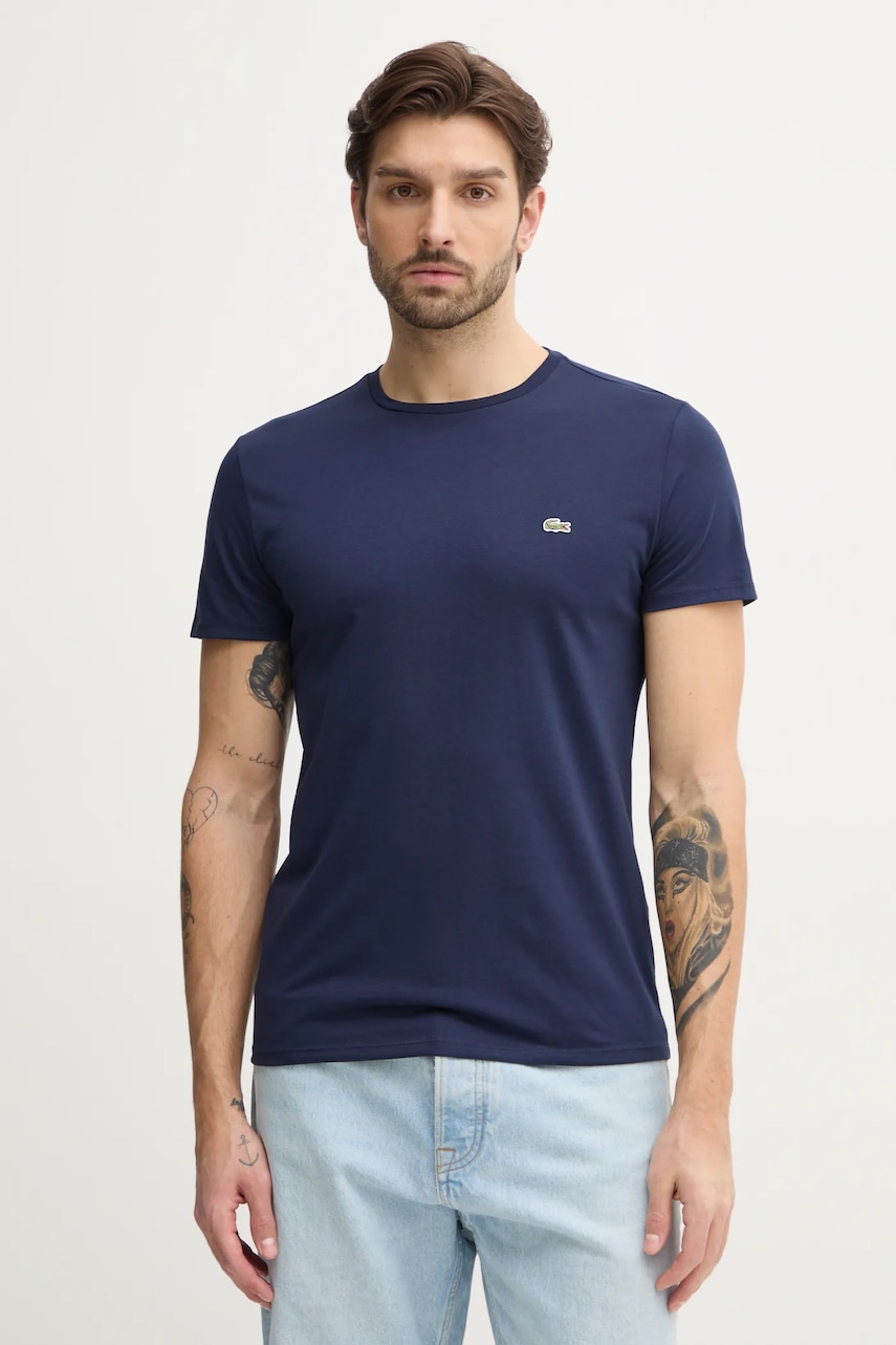 Lacoste T-shirt bawełniany męski