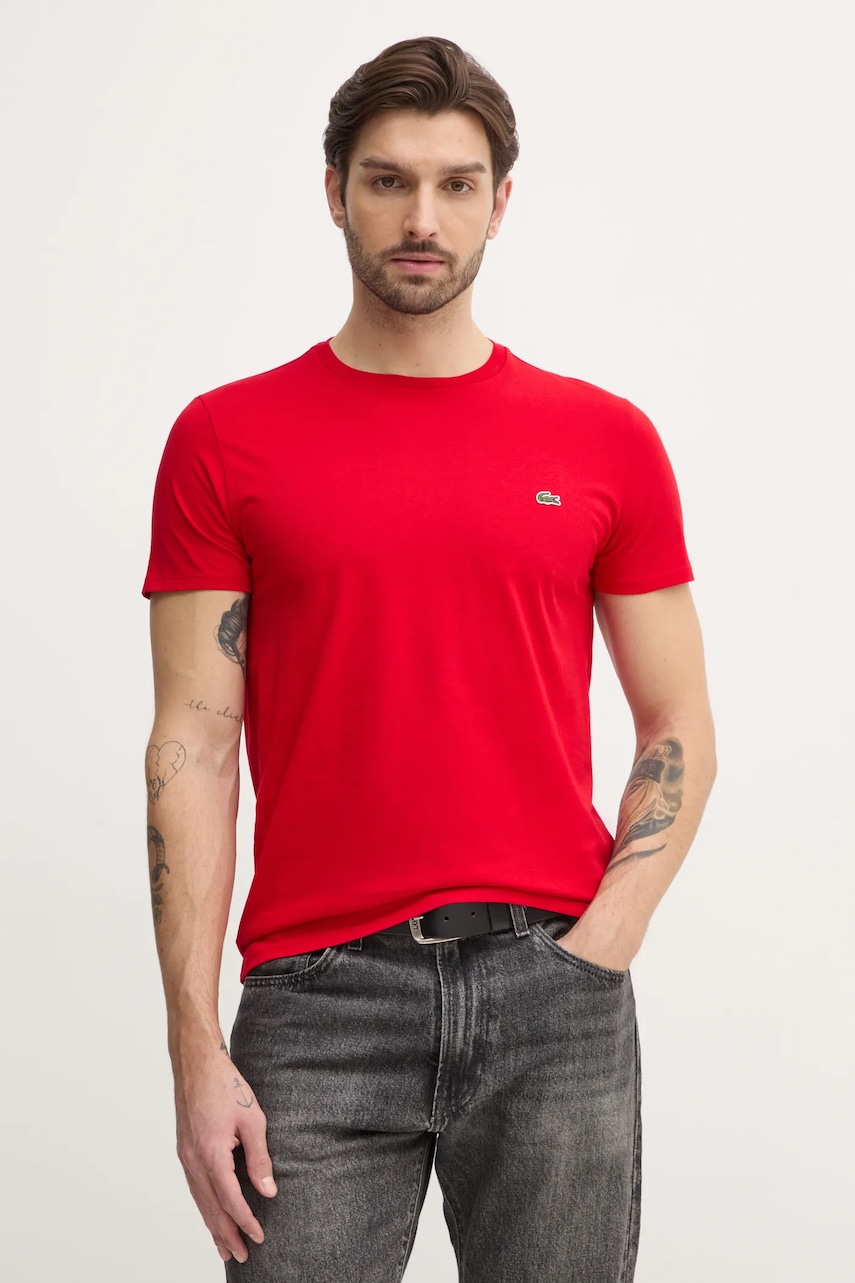 Lacoste T-shirt bawełniany męski