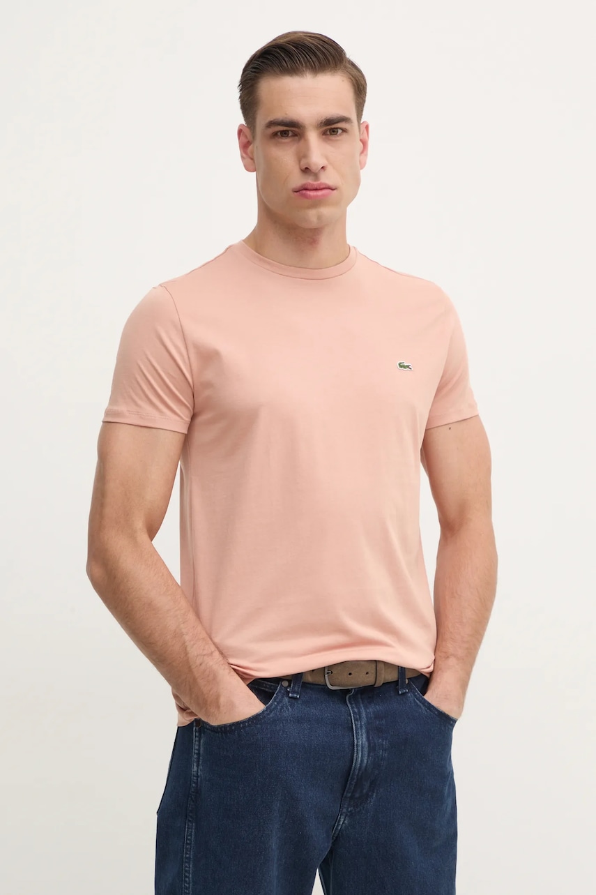 Lacoste T-shirt bawełniany męski