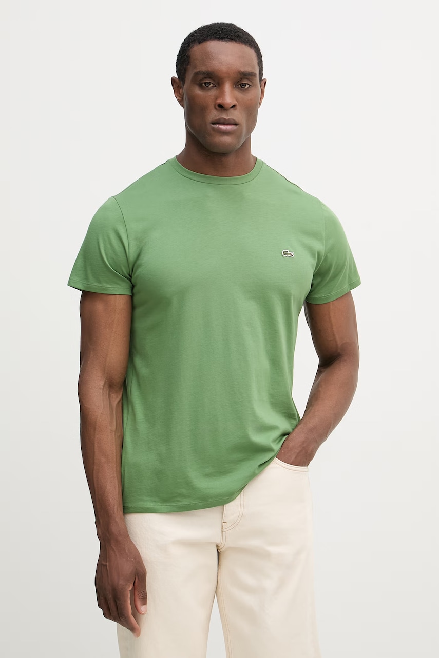 Lacoste T-shirt bawełniany męski