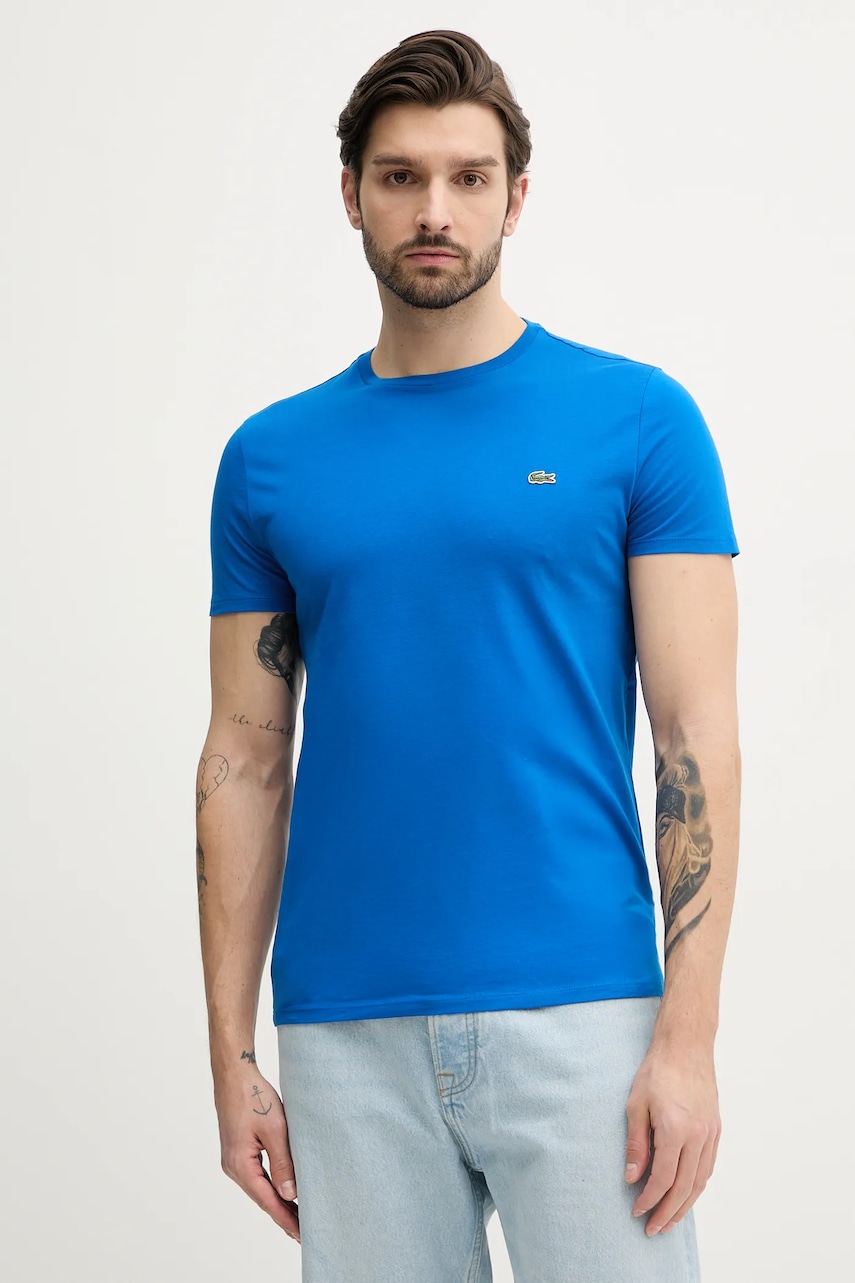 Lacoste T-shirt bawełniany męski