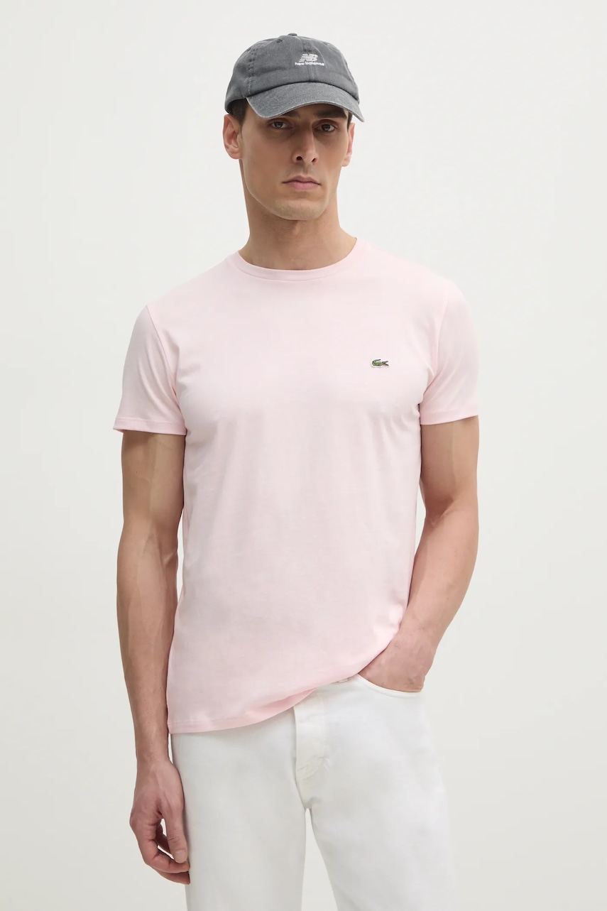 Lacoste T-shirt bawełniany męski