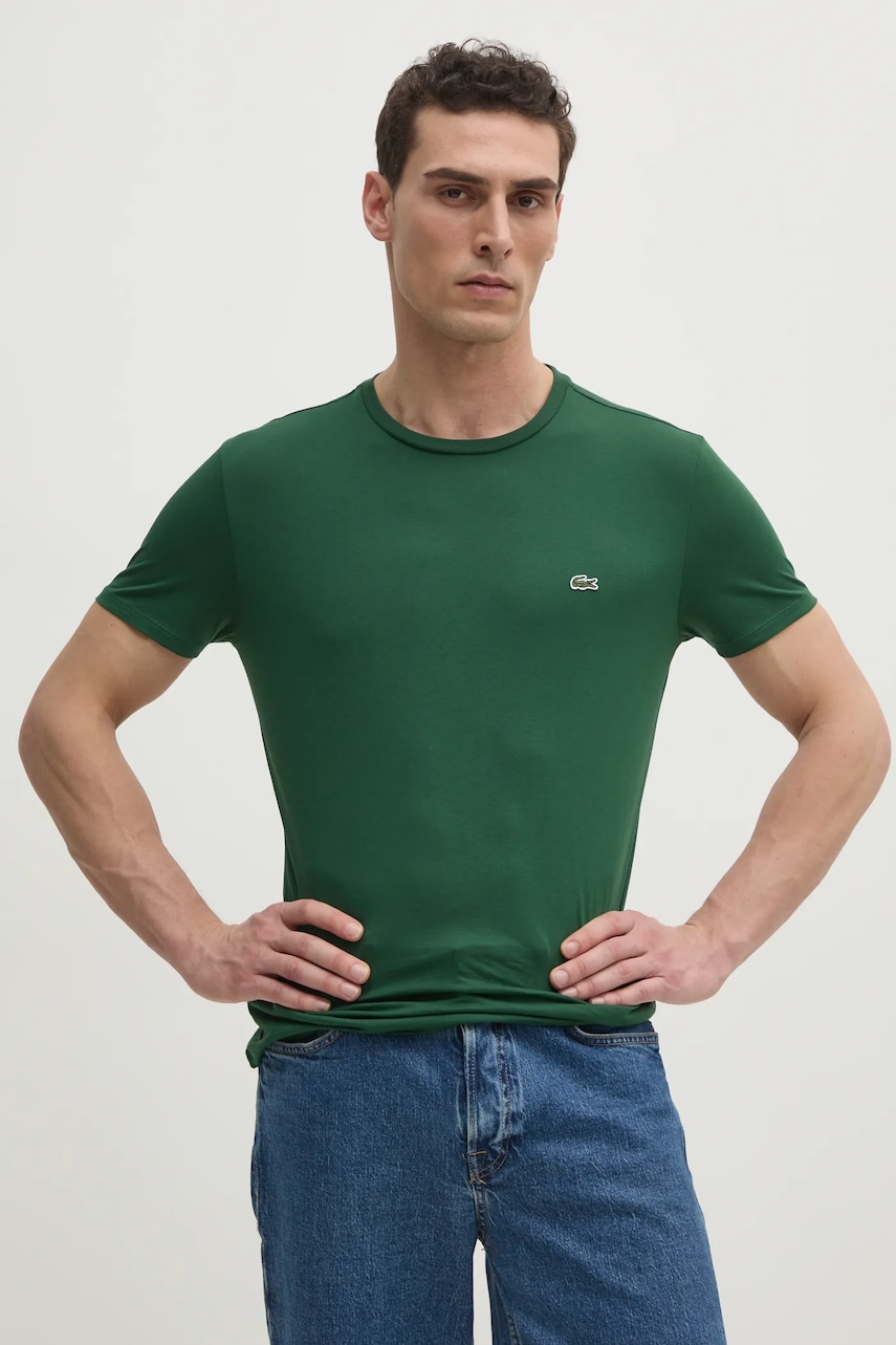 Lacoste T-shirt bawełniany męski