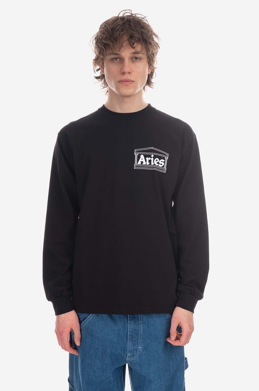 Aries longsleeve bawełniany Temple LS Tee