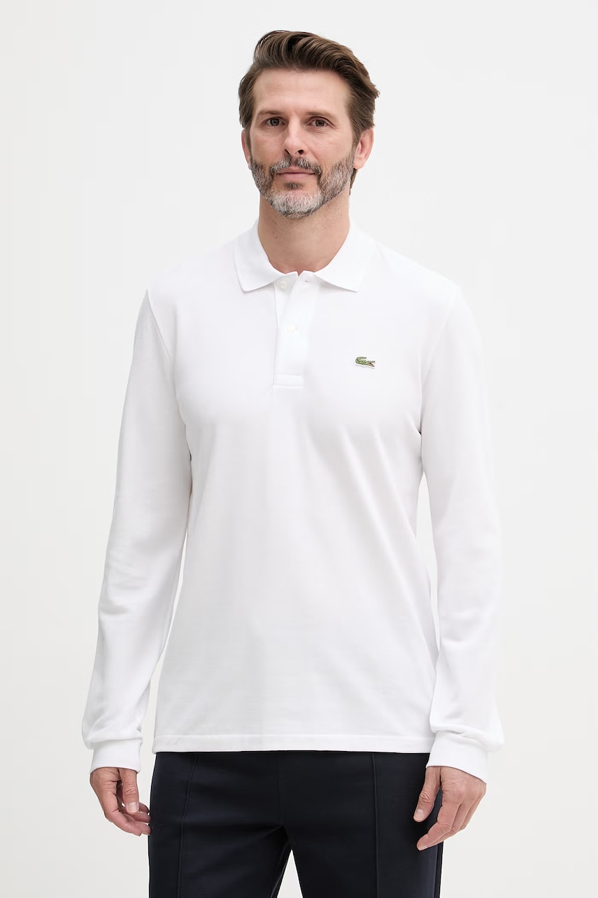 Lacoste longsleeve męski bawełniany