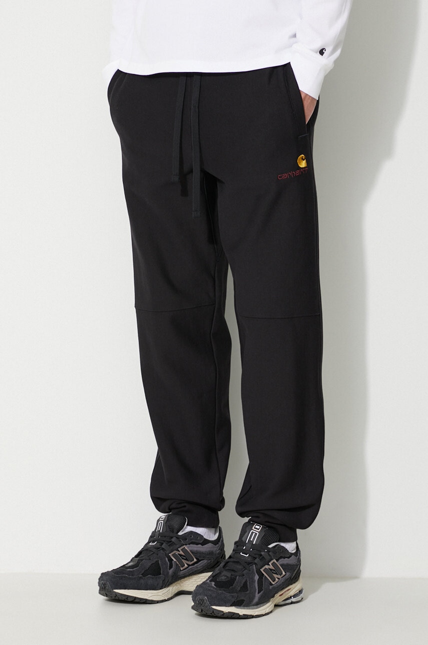 Carhartt WIP spodnie dresowe American Script Jogging Pant