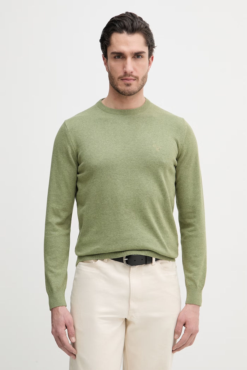 Barbour sweter bawełniany Essentials