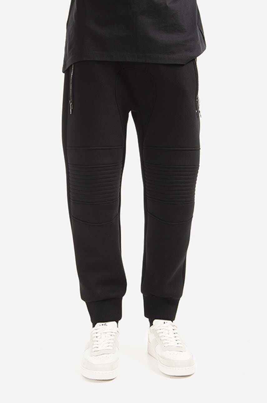 Neil Barett spodnie dresowe Skinny Low Rise Swatpants