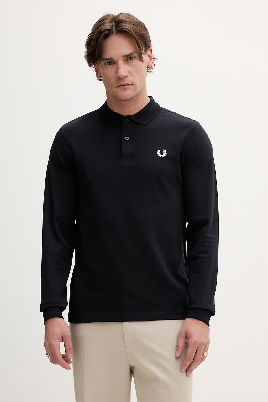 Fred Perry longsleeve bawełniany