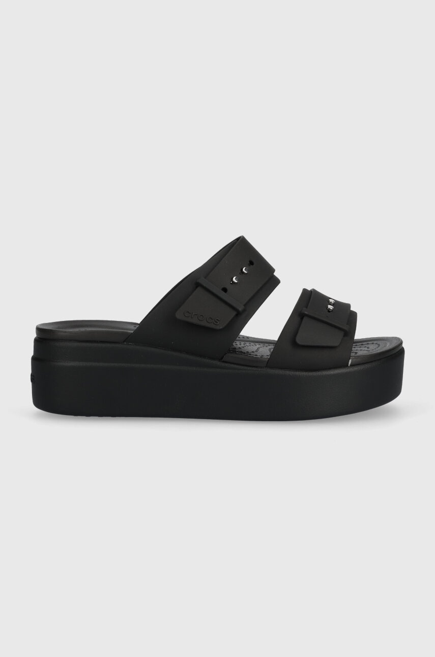 Crocs klapki Brooklyn Low Wedge Sandal