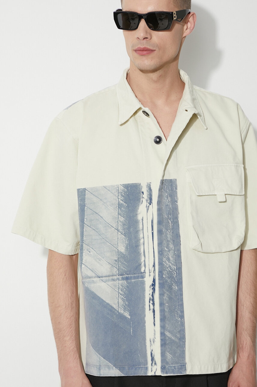 A-COLD-WALL* koszula bawełniana Strand Overshirt