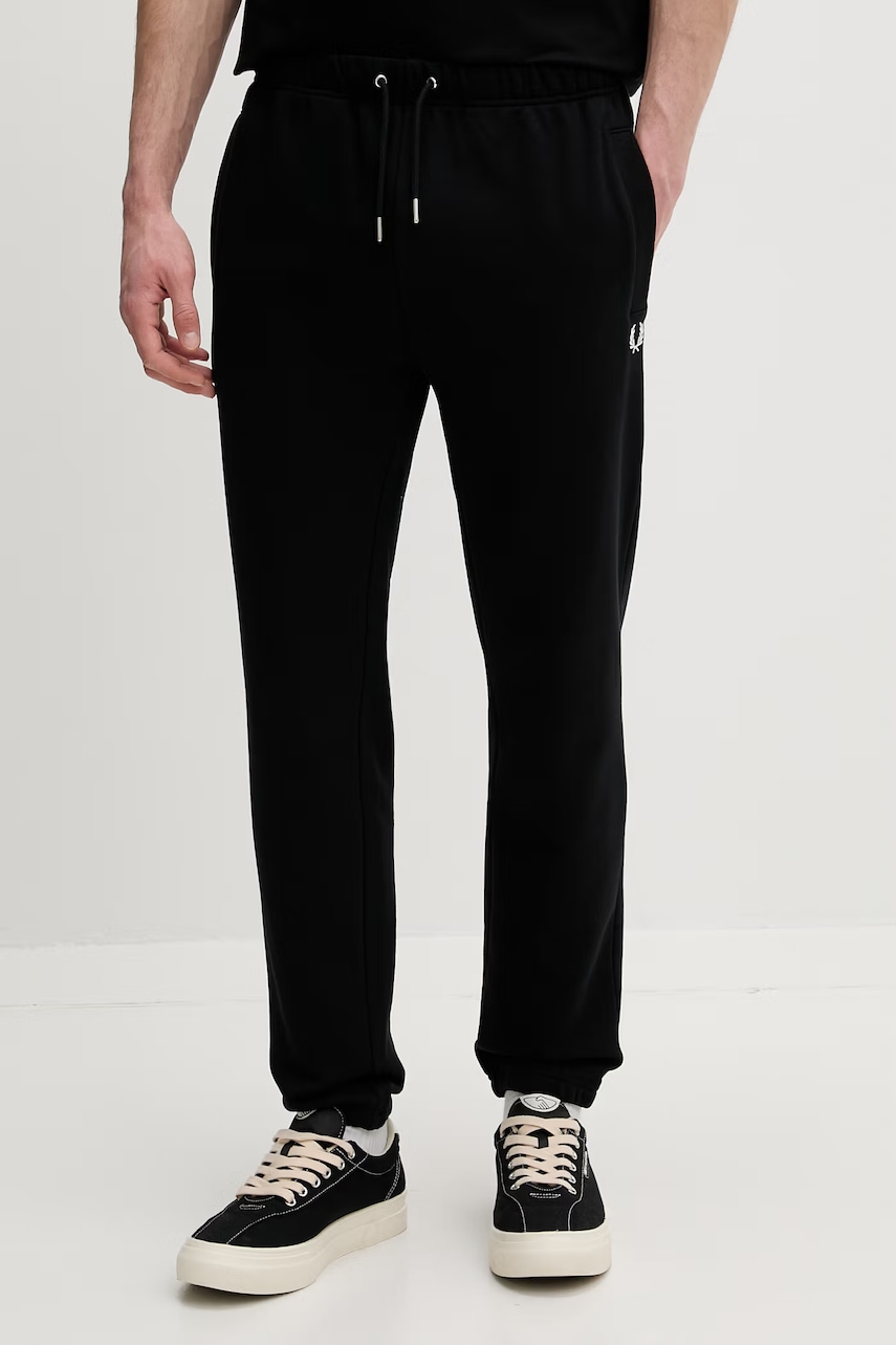 Fred Perry spodnie dresowe bawełniane