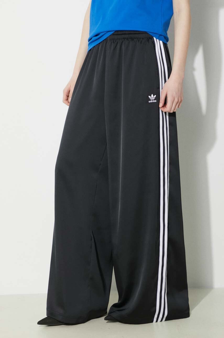 adidas Originals spodnie Satin Wide Leg Track