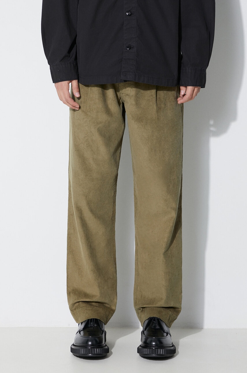 Maharishi spodnie sztruksowe Loose Chino