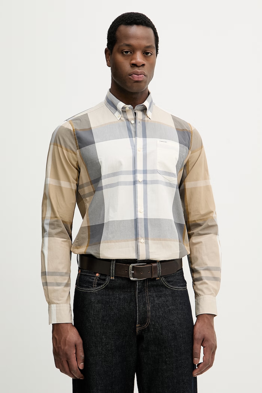 Barbour koszula bawełniana Harris