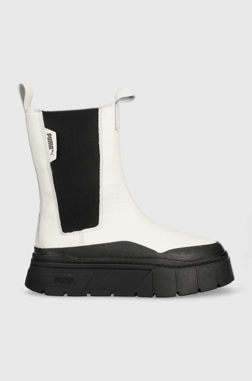 Puma sztyblety skórzane Mayze Stack