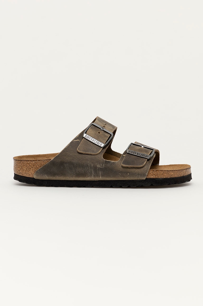 Birkenstock klapki skórzane Arizona