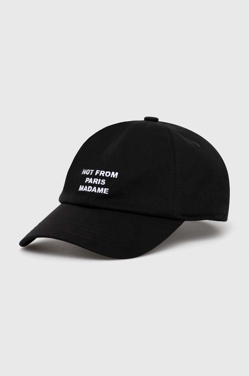 Drôle de Monsieur czapka z daszkiem bawełniana La Casquette Slogan