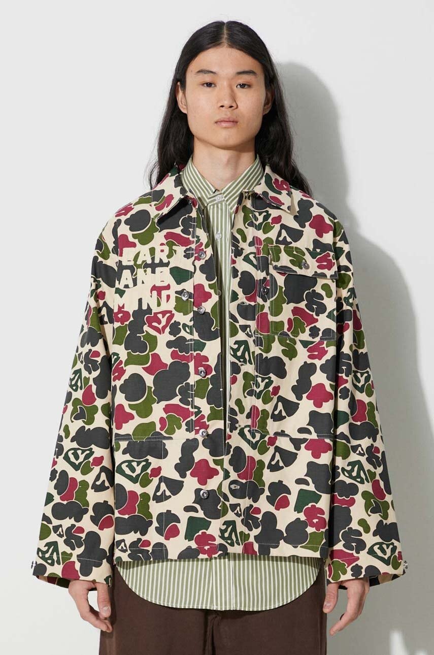 Billionaire Boys Club koszula bawełniana Duck Camo