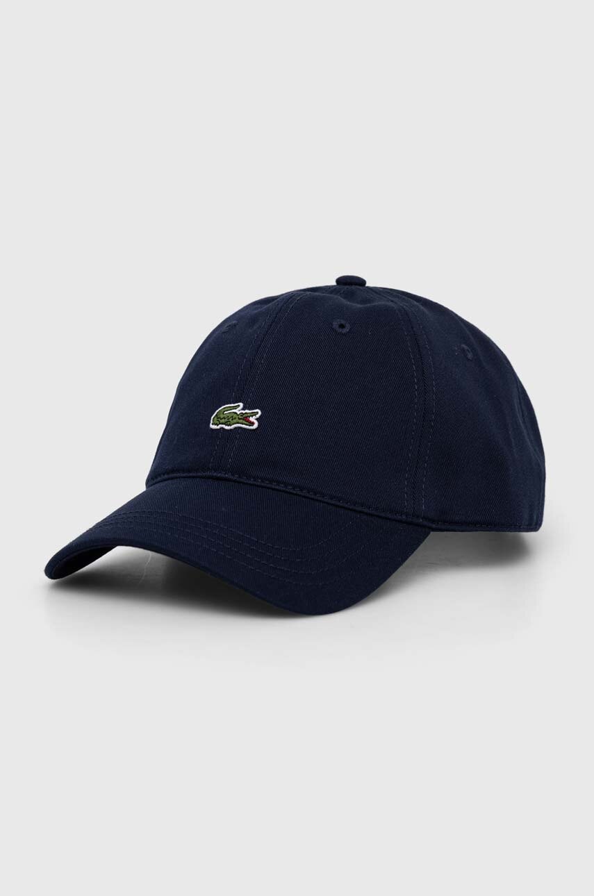 Lacoste czapka bejsbolówka bawełniana