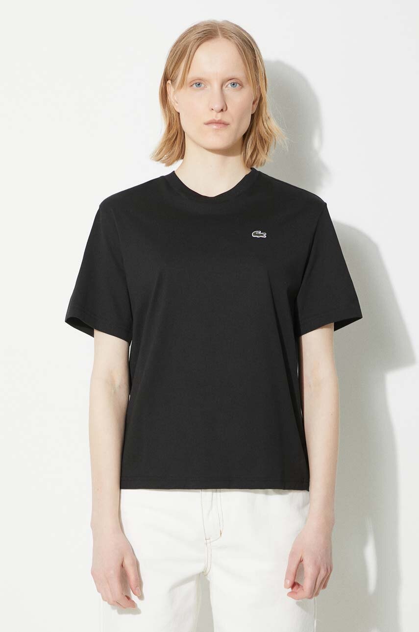 Lacoste T-shirt bawełniany damski