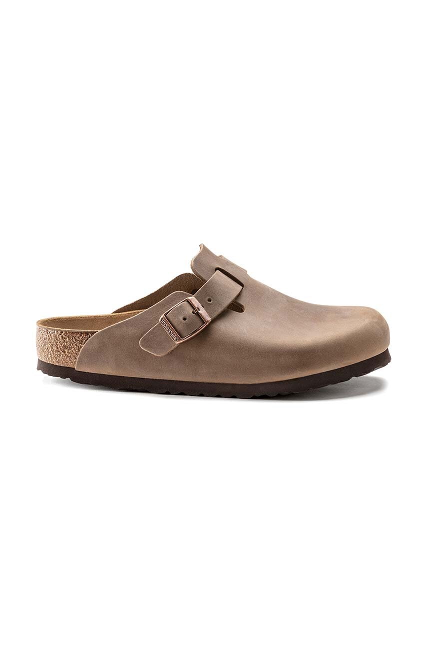 Birkenstock klapki nubukowe Boston
