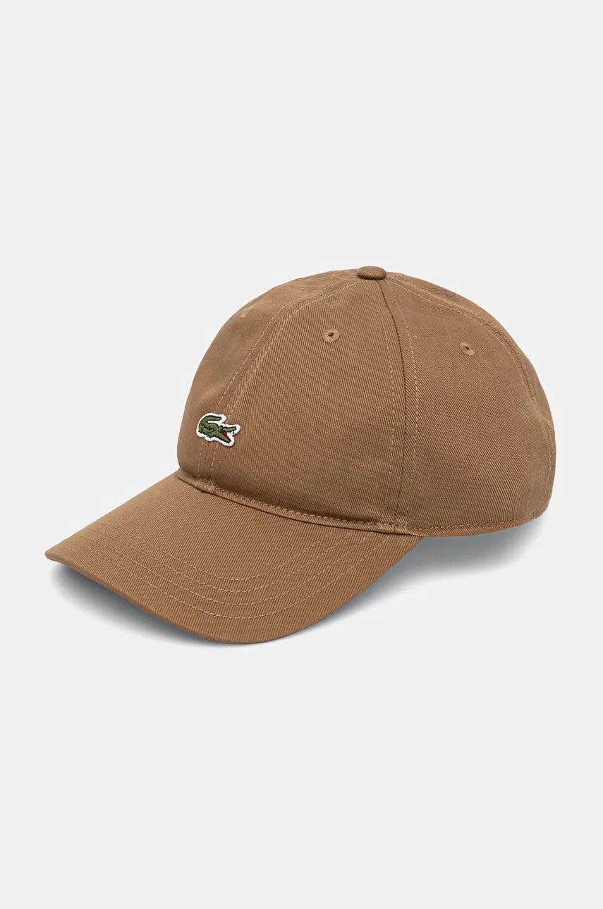 Lacoste czapka baseballowa bawełniana