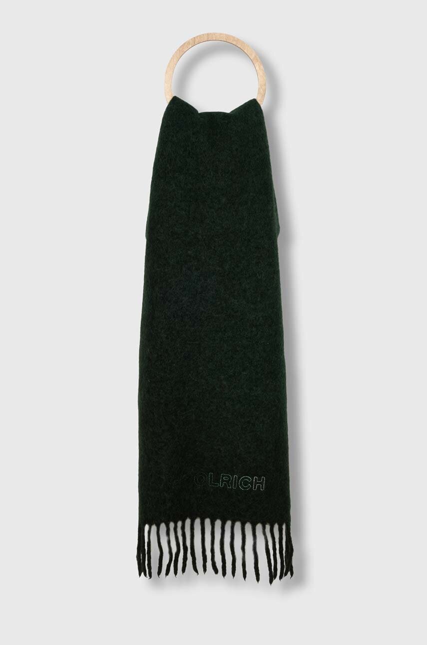 Woolrich szalik wełniany Alpaca Wool Ombre Scarf