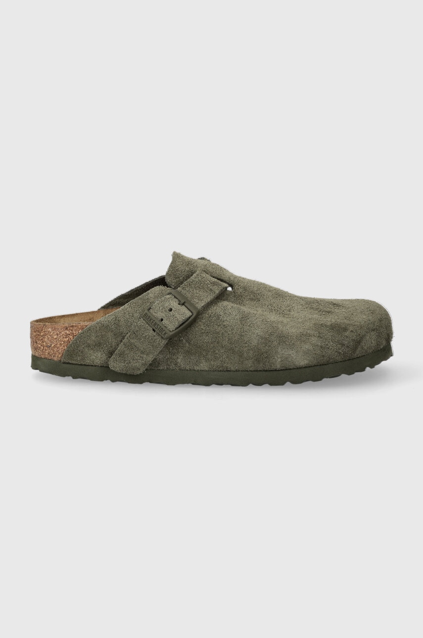 Birkenstock klapki zamszowe Boston