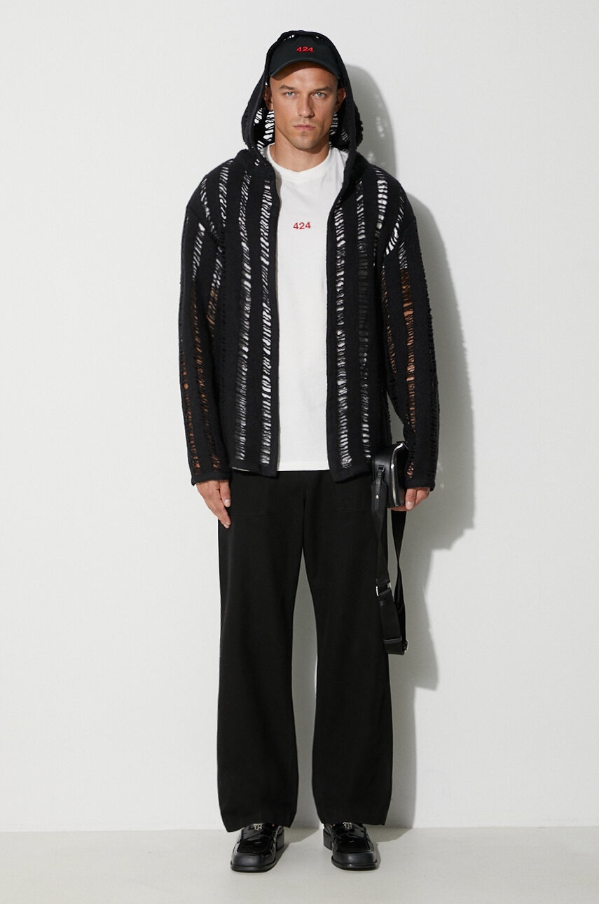 424 kardigan wełniany