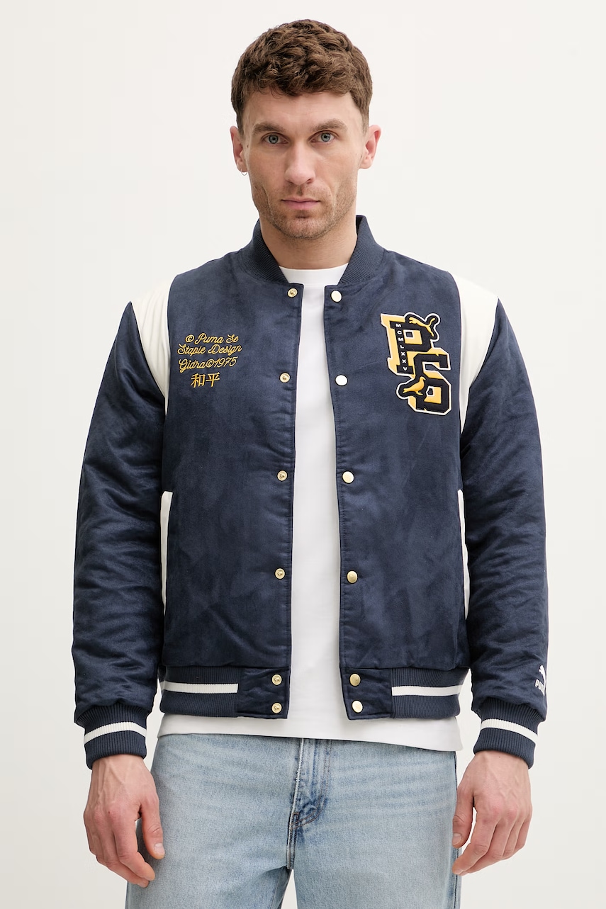 Puma kurtka bomber PUMA X STAPLE Varsity Jacket