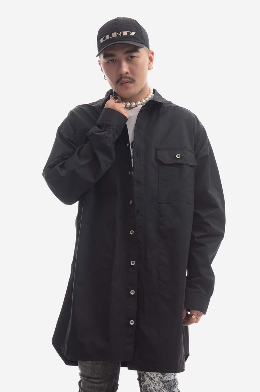 Rick Owens kurtka Woven Jumbo