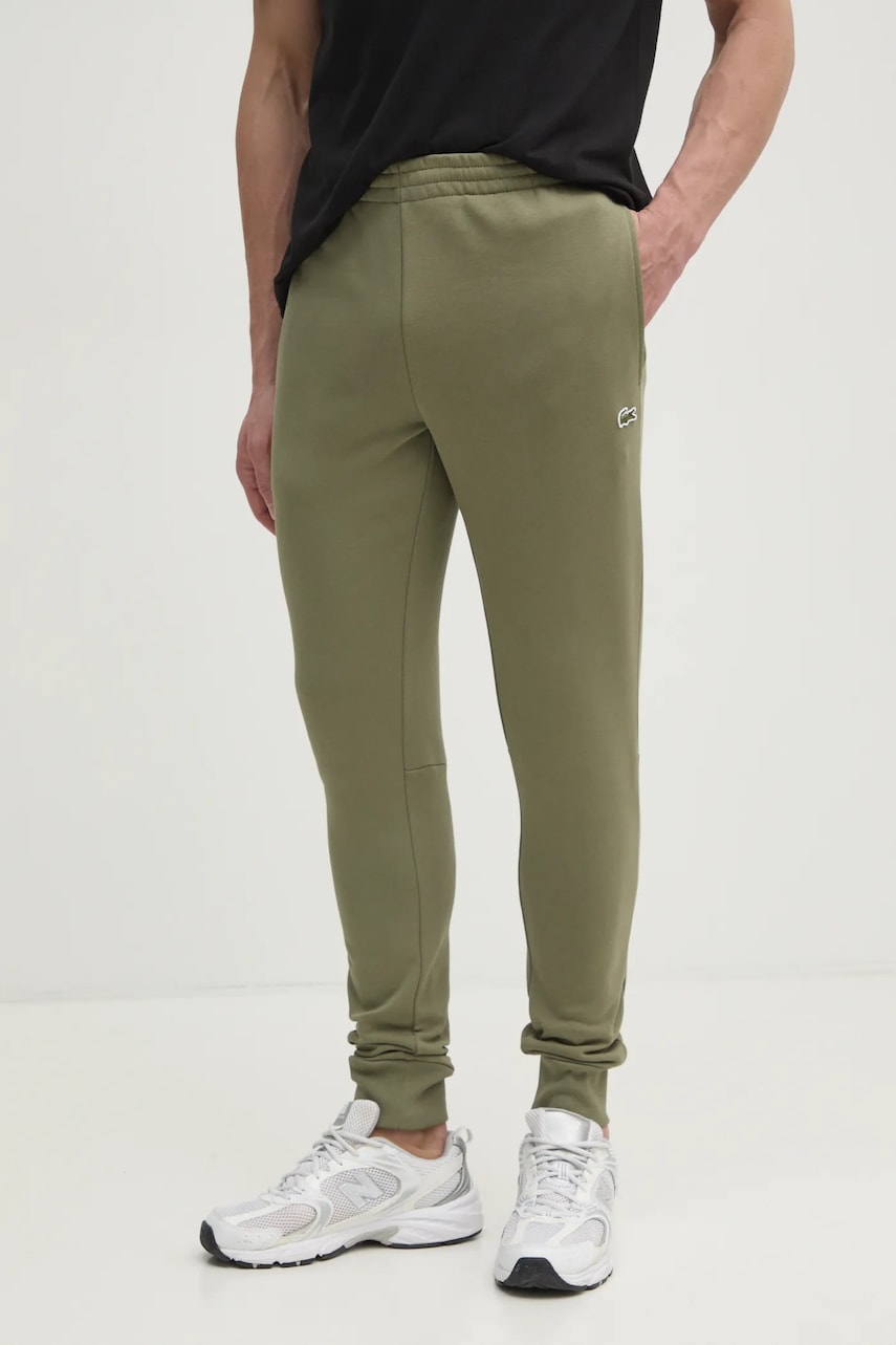 Lacoste spodnie dresowe męskie z bawełny