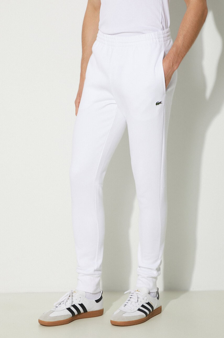 Lacoste spodnie dresowe z bawełną męskie
