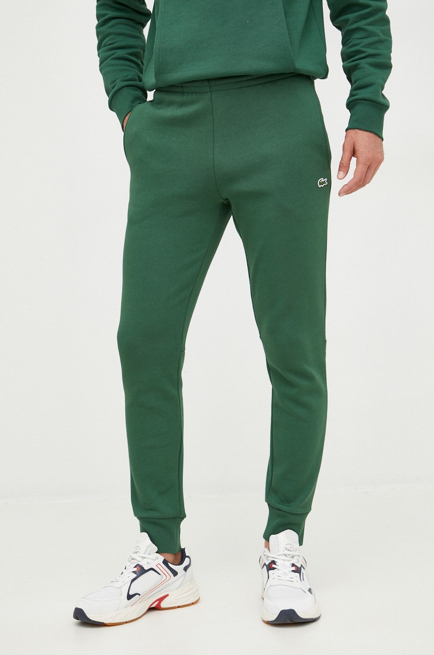 Lacoste spodnie dresowe męskie z bawełną