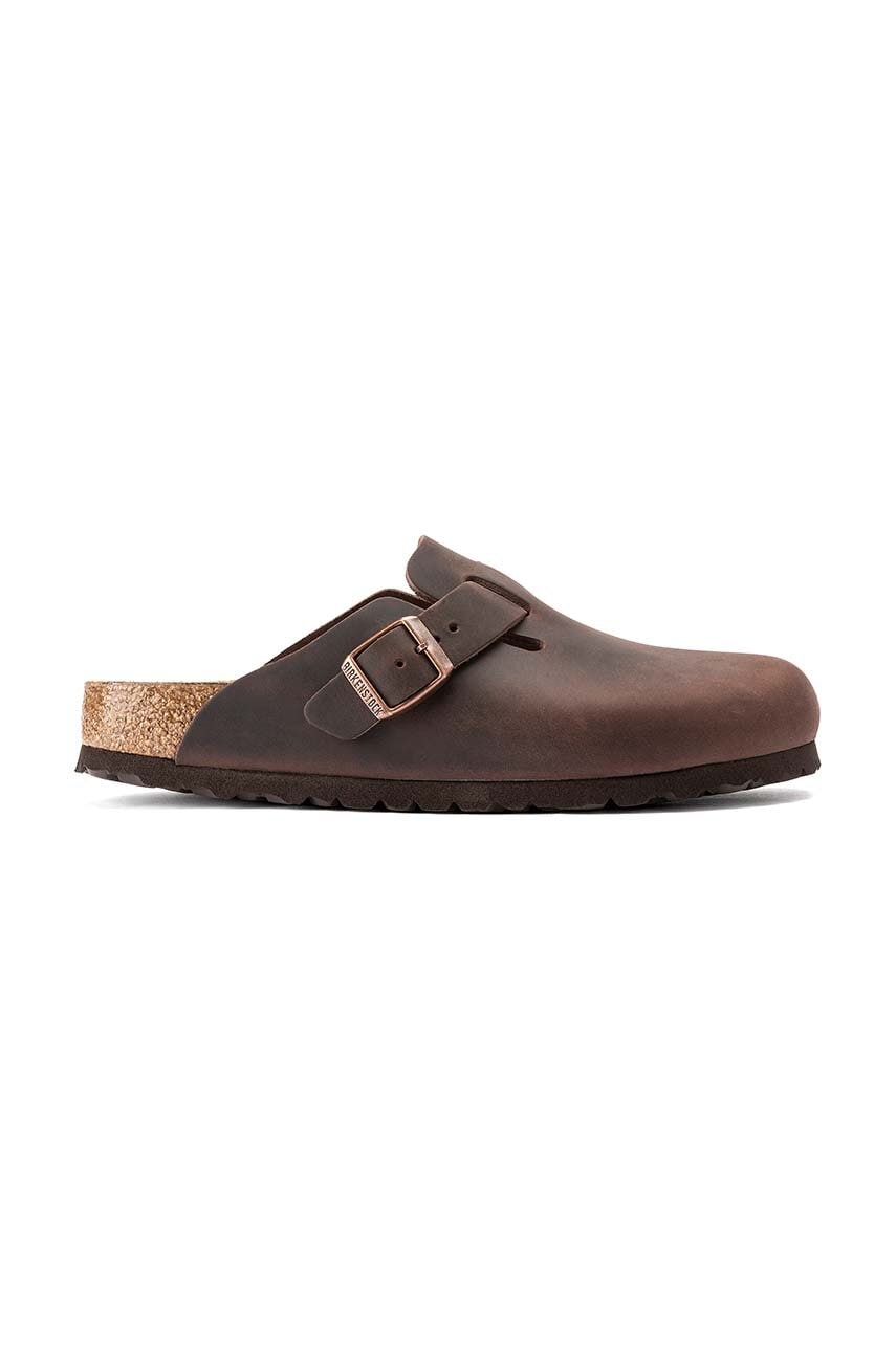 Birkenstock klapki skórzane Boston