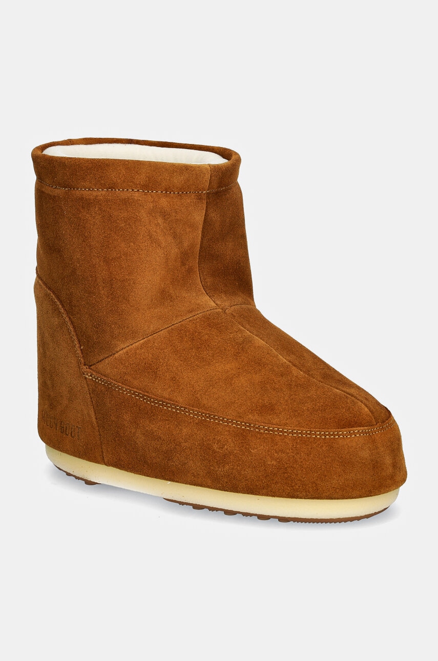 Moon Boot śniegowce zamszowe Icon Low Nolace Suede