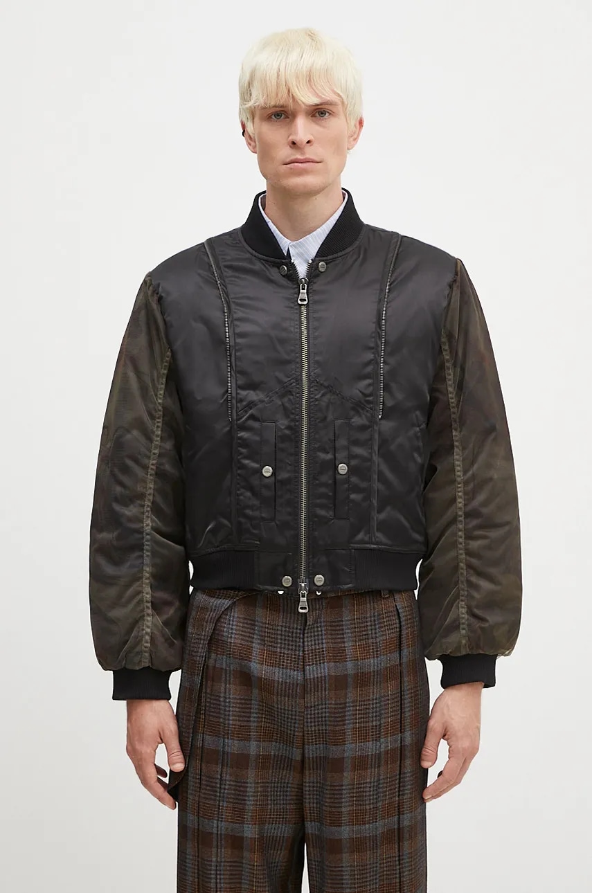 Andersson Bell kurtka bomber Mesh Sleeve Bomber Jacket