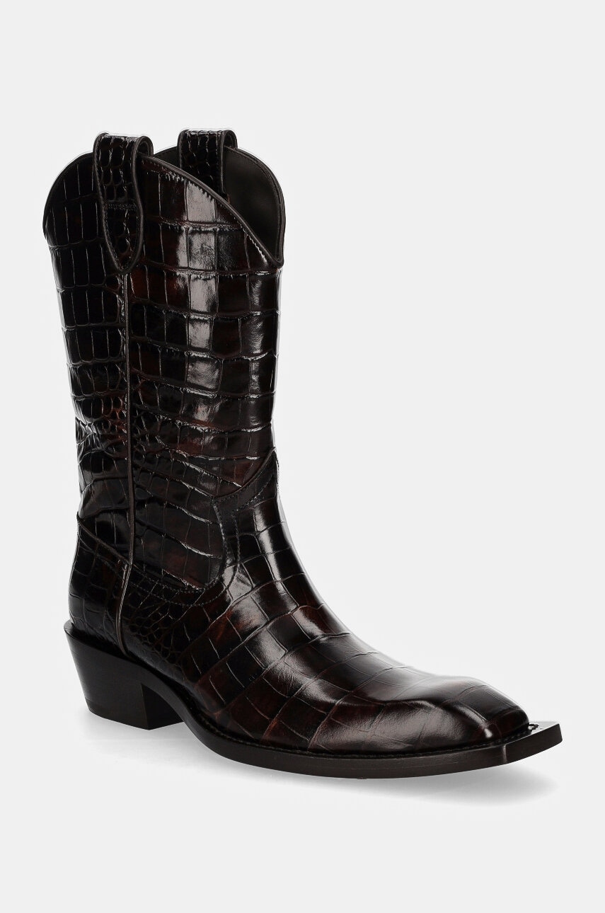 Martine Rose kowbojki skórzane Cowboy Boot