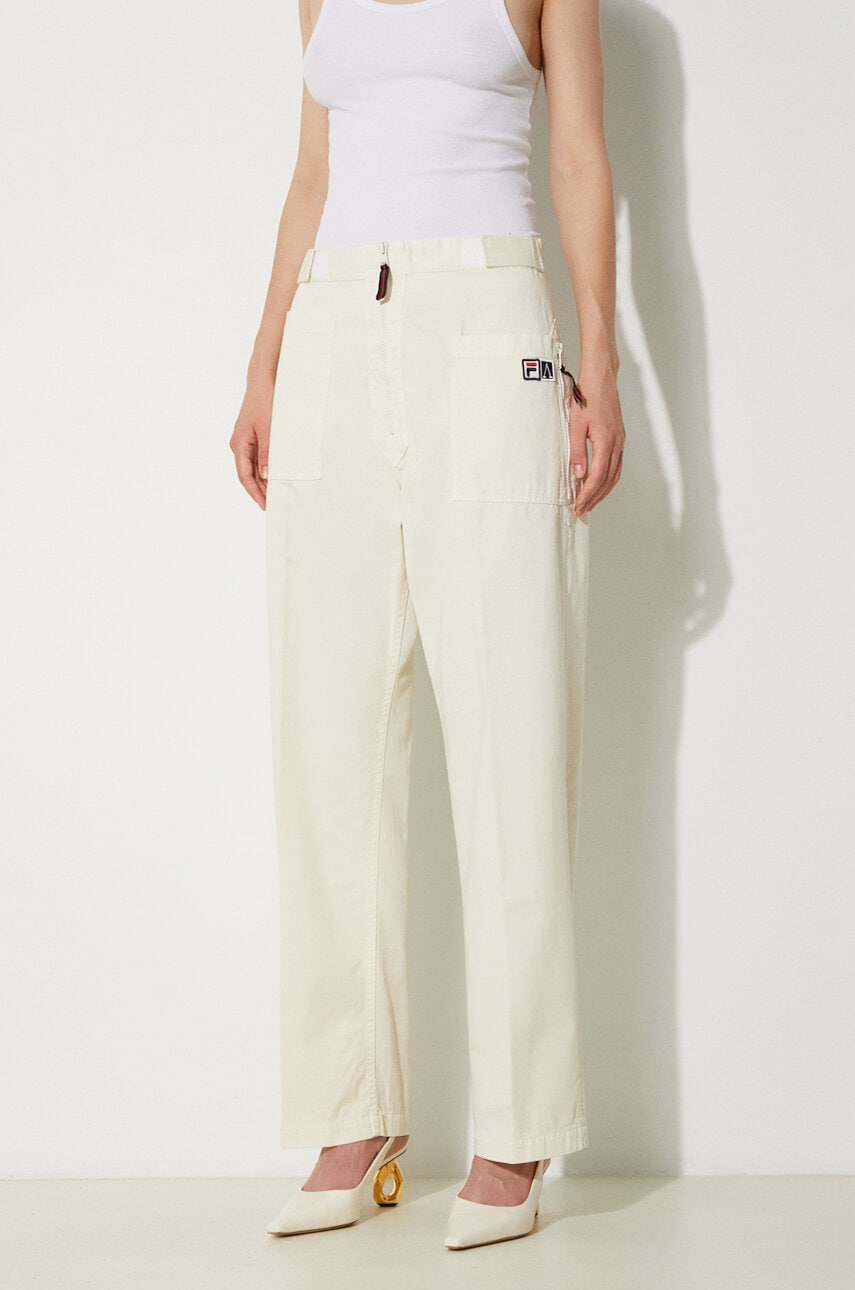 Fila spodnie bawełniane Fila x Aries Pant
