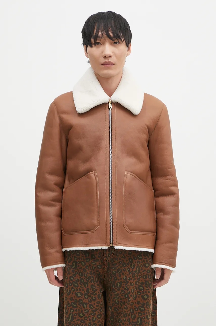 Paul Smith kurtka skórzana dwustronna