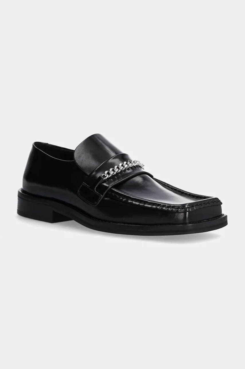 Martine Rose mokasyny skórzane Square Toe Loafer