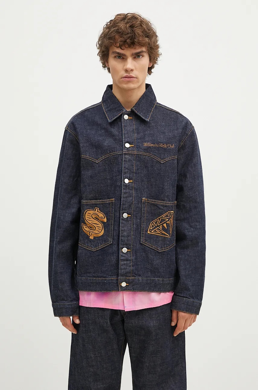 Billionaire Boys Club kurtka jeansowa Diamonds & Dollars Selvedge Denim