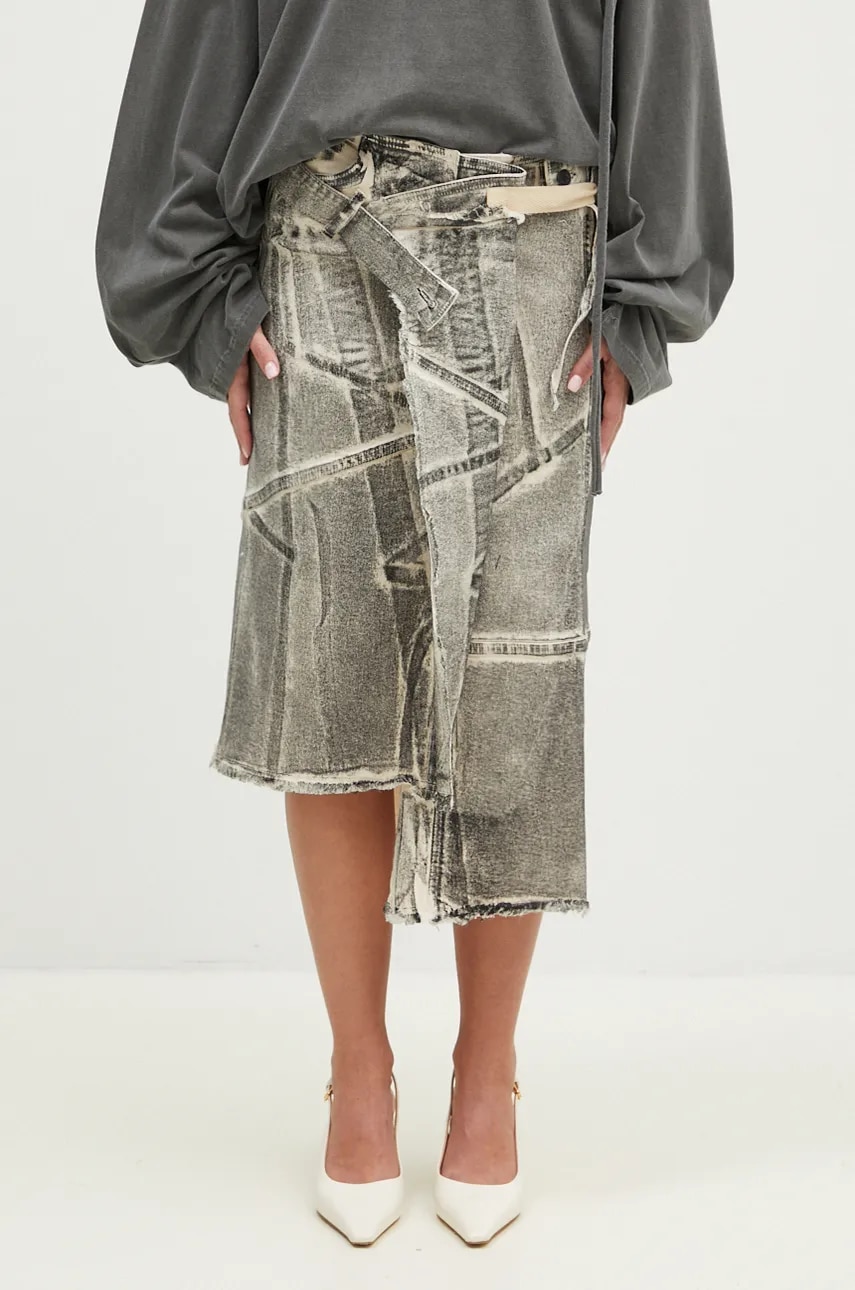 Ottolinger spódnica jeansowa Denim Wrap Skirt